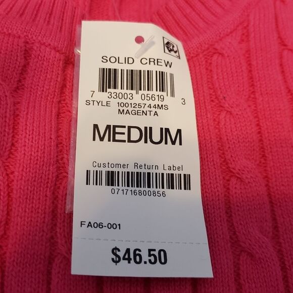 Karen Scott Ribbed Crew Neck Sweater NEW - Picture 7 of 10